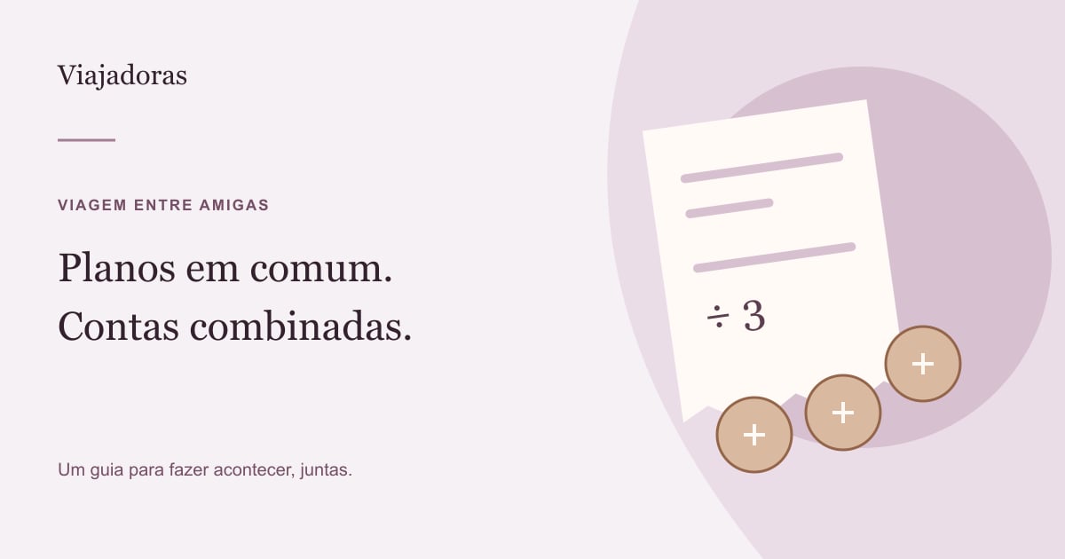 Três partes de uma conta, com recibo e moedas ilustradas